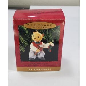 Vintage 1993 Hallmark Keepsake The Bearingers - Papa Bearinger Ornament #1